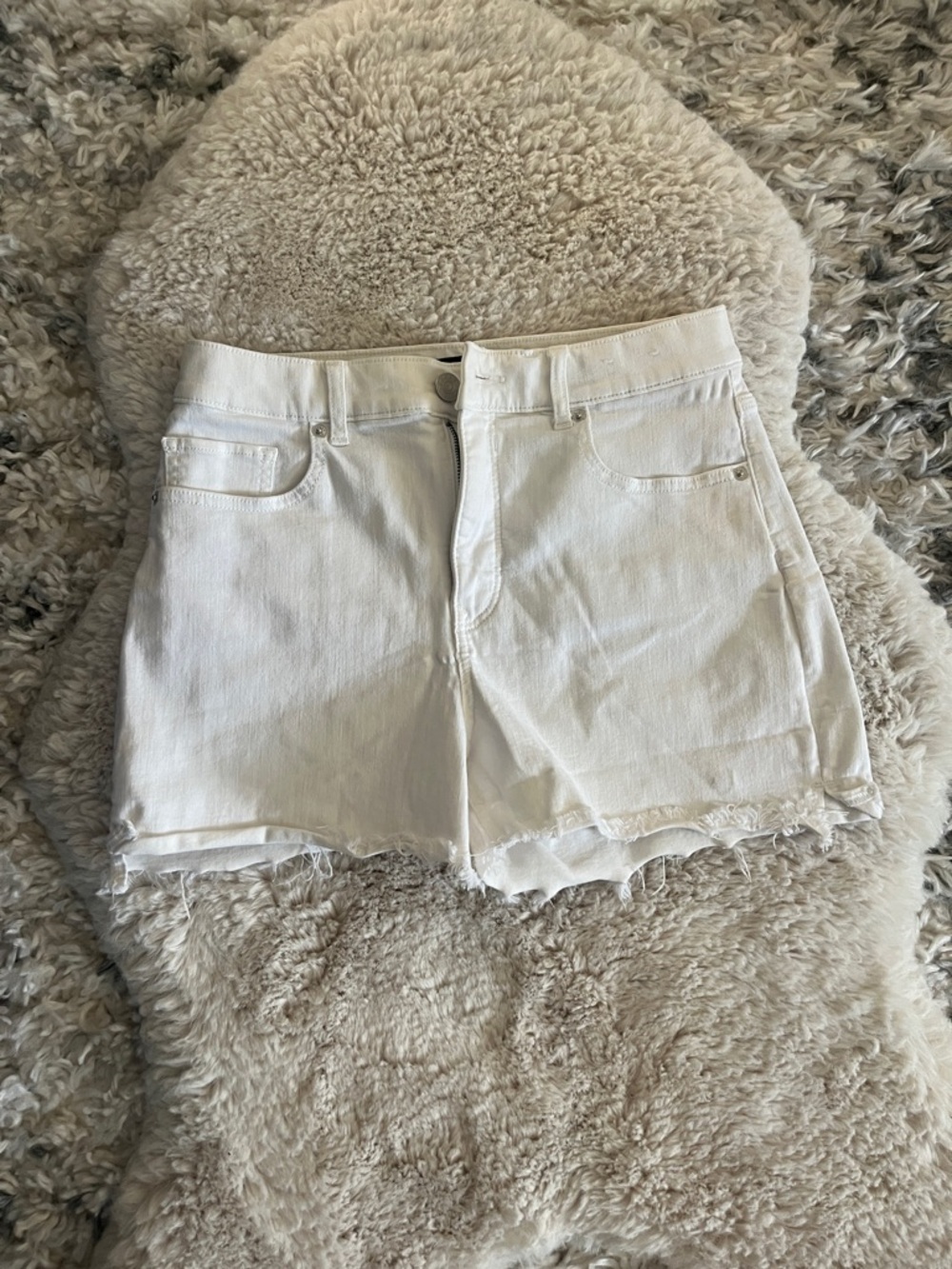 Express midi high rise shorts